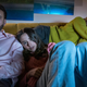 Nicolas Cage, Lily Sheen and Sharon Horgan in The Unbearable Weight Of Massive Talent